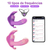 Vibrador de Calcinha via Smartphone Love & Pleasure - Roxo - comprar online