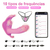 Vibrador de Calcinha via Smartphone Love & Pleasure - Rosa