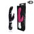 Vibrador Recarregável Rabbit 8 Vibrações - Preto