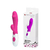 Vibrador Snappy em Silicone 19,5 x 4 cm - Rosa