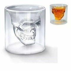 VASO DE WHISKY CALAVERA 10 CM