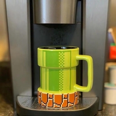 TAZA TUBO MARIO BROS