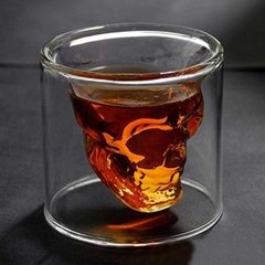 VASO DE WHISKY CALAVERA 10 CM - tienda online