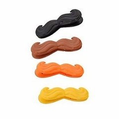 BIGOTES CIERRA BOLSAS x 4 - Regalos Distintos / Regalos Originales / Regalos Navidad