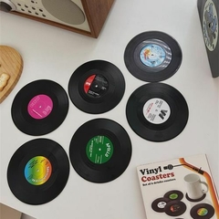 POSAVASOS VINILO 6 - comprar online