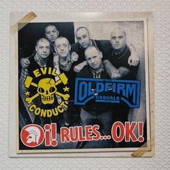 Evil Conduct / The Old Firm Casuals - Oi! Rules...OK! 7'' 2012