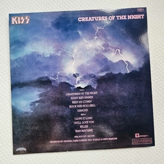 Kiss - Creatures Of The Night Vinil Dourado com Poster - comprar online