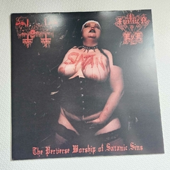 Anal Blasphemy / Forbidden Eye - The Perverse Worship Of Satanic Sins Vinil 2014