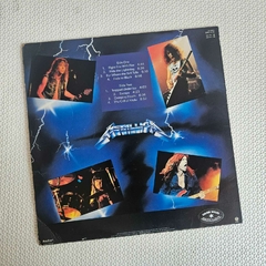 Metallica – Ride The Lightning Vinil Nacional - comprar online