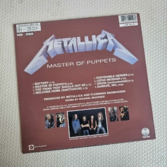 Metallica – Master Of Puppets Vinil Vermelho - comprar online