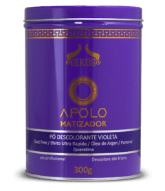 Pó descolorante - Violeta - Apolo Matizador 300g
