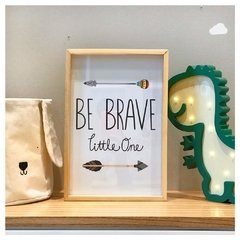 Cuadrito Infantil Be Brave