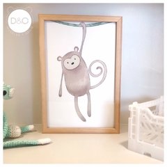 Cuadrito Infantil Monkey