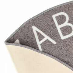 Alfombra ABC gris - comprar online