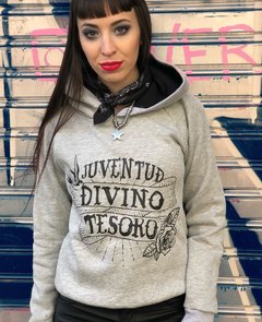 Buzo con capucha "JUVENTUD DIVINO TESORO"