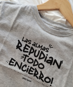 Remera Corta #LAS ALMAS REPUDIAN