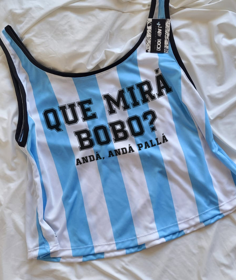 Sudadera ARGENTINA #QUE MIRA BOBO