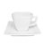 Taza Te Con Plato Nara Blanco Porcelana Oxford