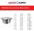 Cacerola Aluminio Gastronomica N° 30 Reforzada 10 Litros - tienda online