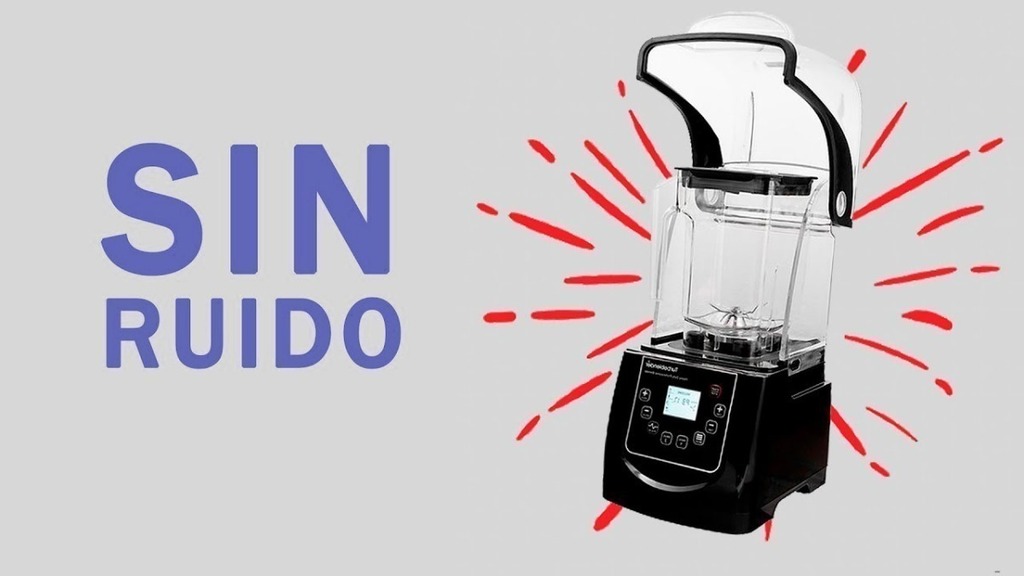 Licuadora Profesional Turboblender 020c 2lts Sin Ruido 4 Hp