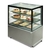 Exhibidora Refrigerada 90cm 3 Niveles Vidrio Acero Kubo 3n - comprar online