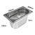 Fuentón Bandeja Gastronómica Gn 1/9 X 10 Cm Ac Inox - comprar online