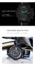 Relógio SMAEL Pulseira de Couro SL-9060 à prova d´ água na internet