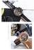 Relógio SMAEL Pulseira de Couro SL-9060 à prova d´ água - ElaShopp.com