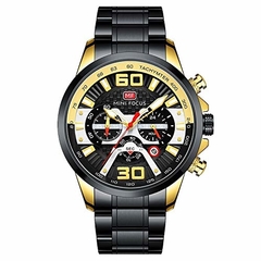 Relógio MINIFOCUS MF 0336 À Prova D' Água Aço Inoxidável - comprar online