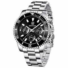 Relógio Masculino BENYAR 5170 Multifuncional Preto Impermeável-1