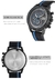 Relógio SMAEL Pulseira de Couro SL-9060 à prova d´ água - comprar online