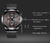Relógio masculino CRRJU À Prova D'Água 2215 de Quartzo - ElaShopp.com