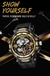 Relógio Militar Quartzo masculino SMAEL 1350 À Prova D´ Água - loja online
