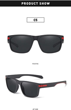 Óculos de Sol AOFLY AF8308 Polarizado Flexível Quadrado - comprar online