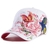 Boné Beisebol Borboletas Flores Bordados de Algodão Snapback - comprar online