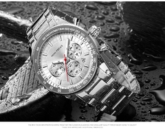 Imagem do Relógio Casual de Luxo MINIFOCUS MF 0187 À Prova D' Água