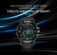 Relógio Masculino SMAEL 1617 Militar À Prova D´Água - comprar online