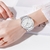 Relógio Feminino Hannah Martin 1401 À Prova D'Água Aço Inoxidável - comprar online