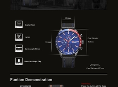 Relógio de Luxo MINIFOCUS MF0029G À Prova D' Água Quartzo na internet