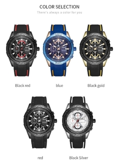 Relógio de Pulso SMAEL SL9086 Militar À Prova D´Água - comprar online