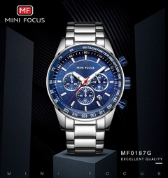 Relógio Casual de Luxo MINIFOCUS MF 0187 À Prova D' Água - comprar online