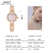 Relógio de quartzo Feminino IBSO B2611L À Prova D'Água na internet