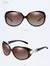 Óculos Polarizados Plastico Oval Feminino ElaShopp - loja online