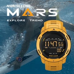 Relógio Digital NORTH EDGE Mars À Prova D'Água 50m SPORT - loja online