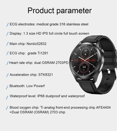 Imagem do Relógio Inteligente Smartwatch NORTH EDGE Fitness Monitor Cardíaco