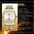 Relógio masculino de luxo VA VA VOOM 304 À Prova D'Água na internet