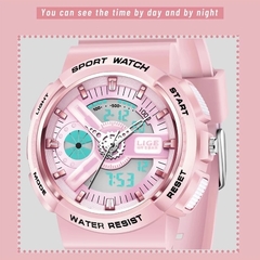 Relógio Feminino LIGE 8939 Esporte Digital