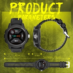 Relógio Smartwatch NORTH EDGE Freqüência Cardíaca ip68 À Prova D´ Água