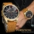 Relógio Masculino FORSINING GMT1218-5 À Prova D'Água - comprar online