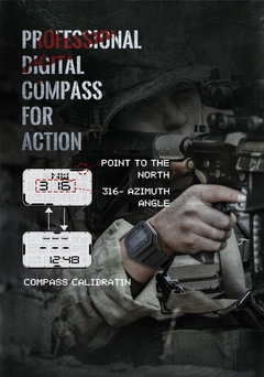 Relógio Digital Militar NORTH EDGE À Prova D'Água - comprar online